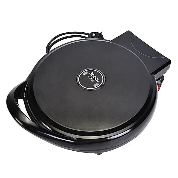 HOMESMART Multifunctional Grill- Multicooker, Pizza Pan, Pancake Maker (Size 32x28x13cm) - Black