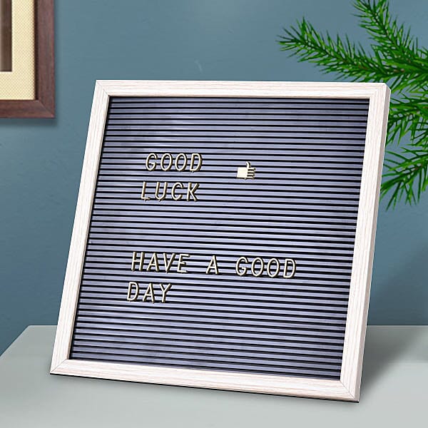 DIY Plastic Letter Board (Size-29X29Cm) - Gold