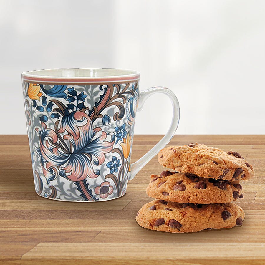 Lesser and Pavey - William Morris Golden Lily Mugs - Set of 4