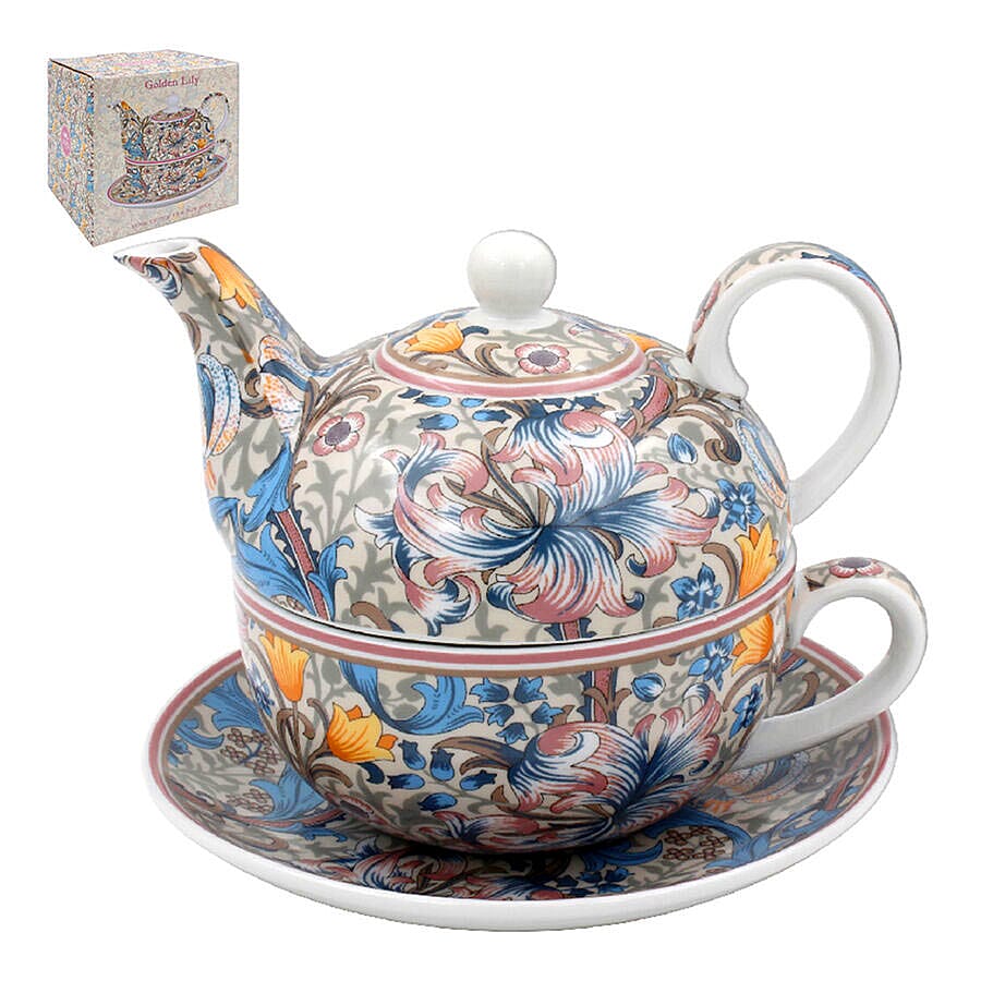 Lesser and Pavey - William Morris Golden Lily Tea for One Set