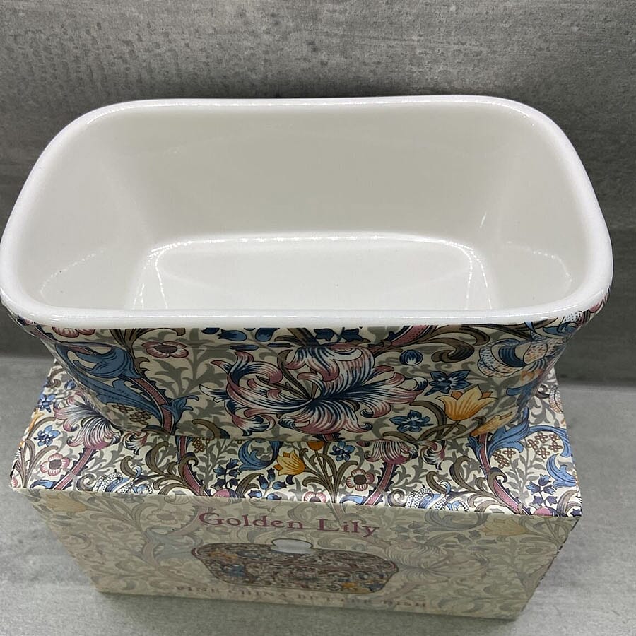 Lesser and Pavey - William Morris Golden Lily Butter Dish