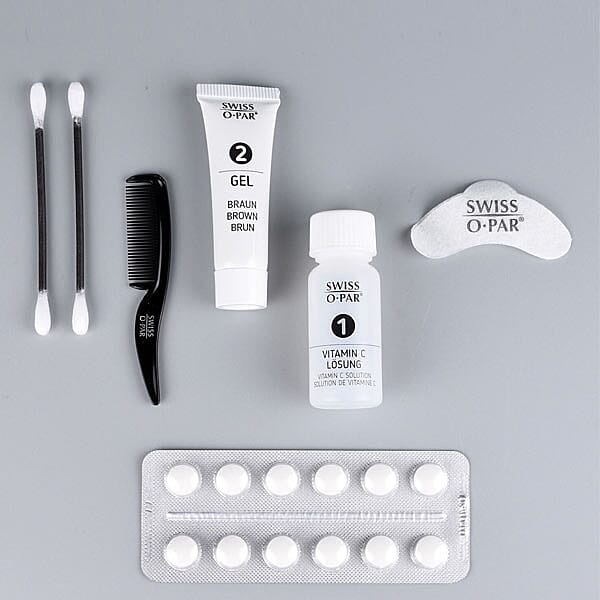 Swiss-O-Par: Eyelash & Eyebrow Dye Kit - Brown