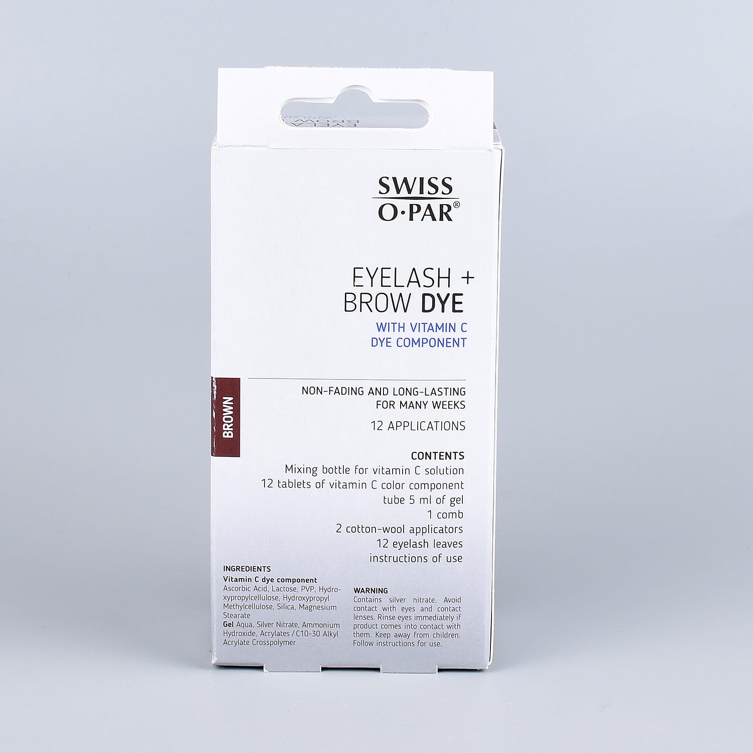 Swiss-O-Par: Eyelash & Eyebrow Dye Kit - Brown