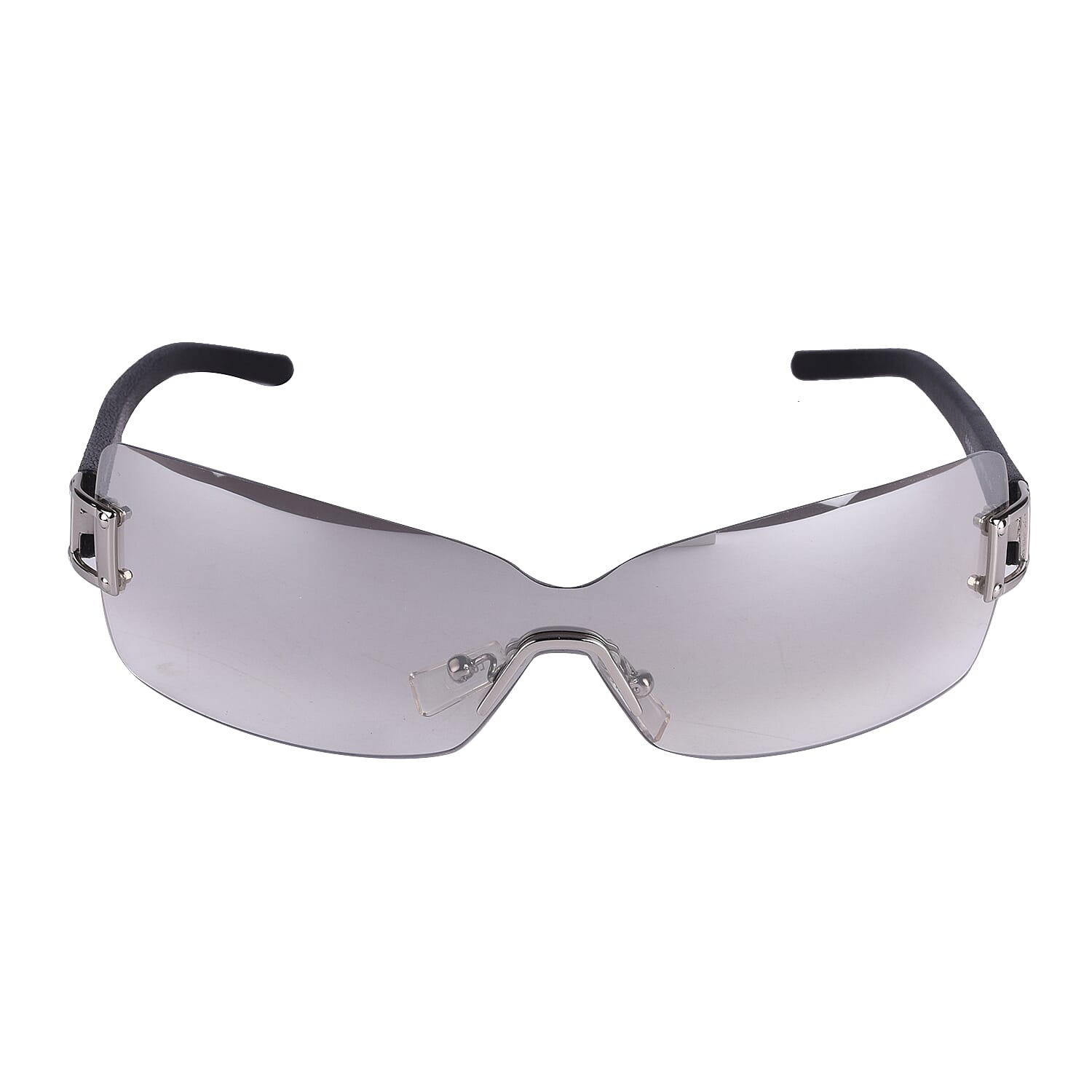 shield rimless sunglasses