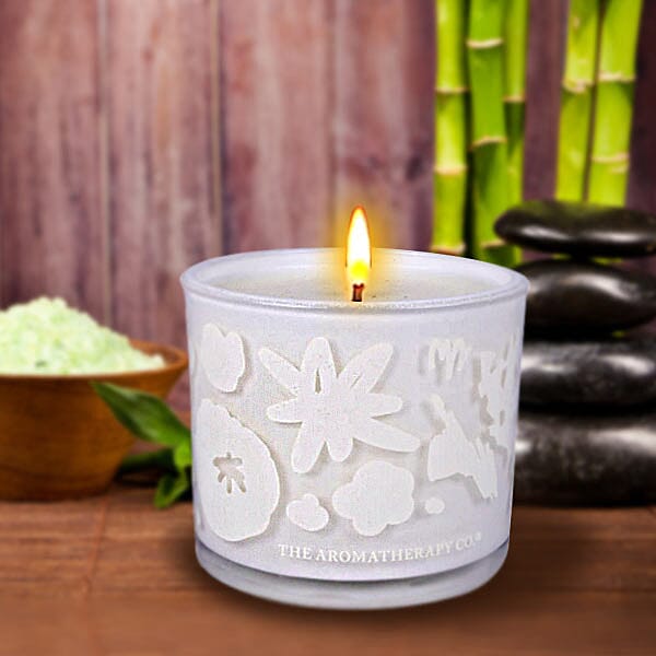 WIDDOP The Aromatherapy Co 100g FLWR Candle - Rose & Dewberry