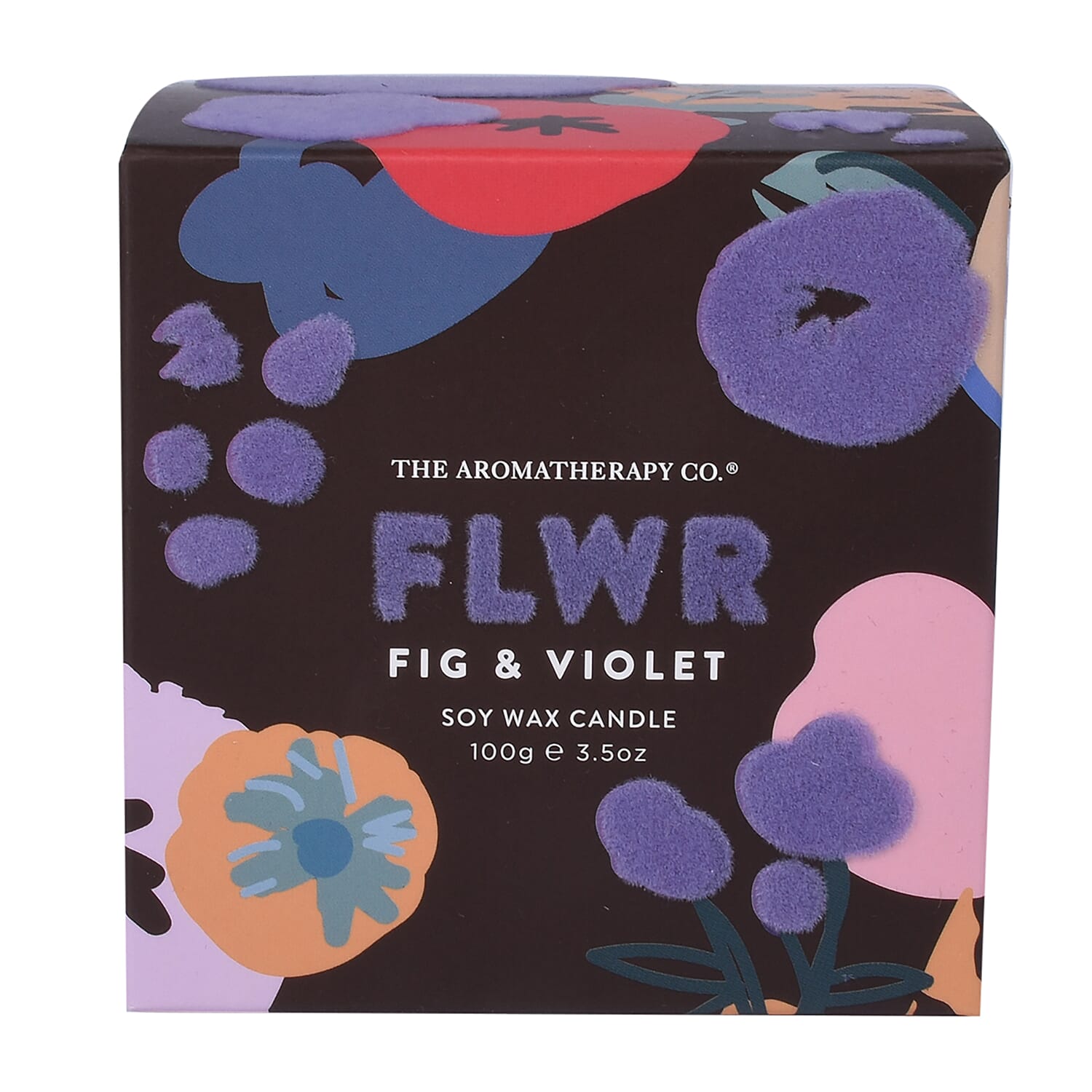 WIDDOP The Aromatherapy Co 100g FLWR Candle - Fig & Violet