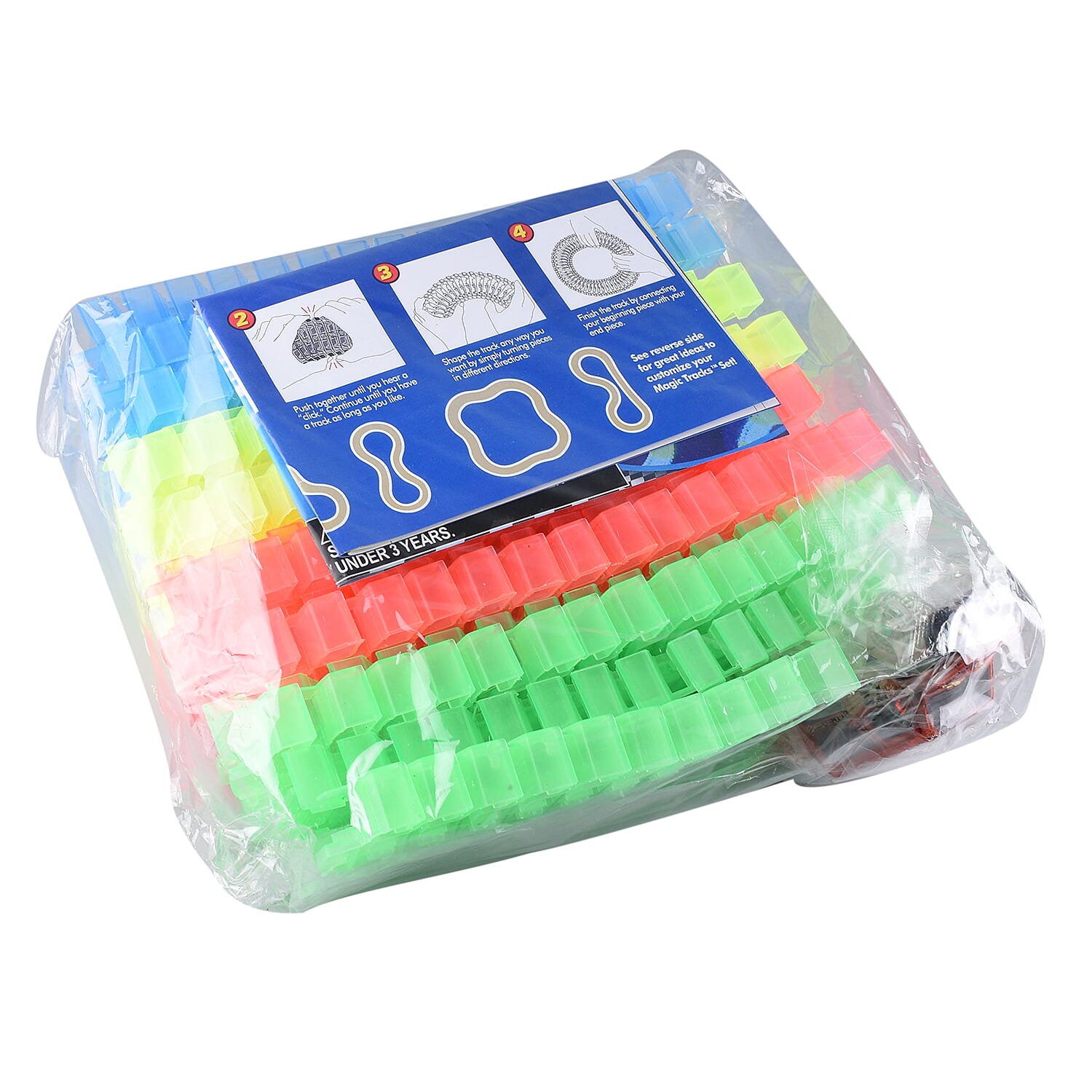 220 Pieces Magic Tracks in Multi