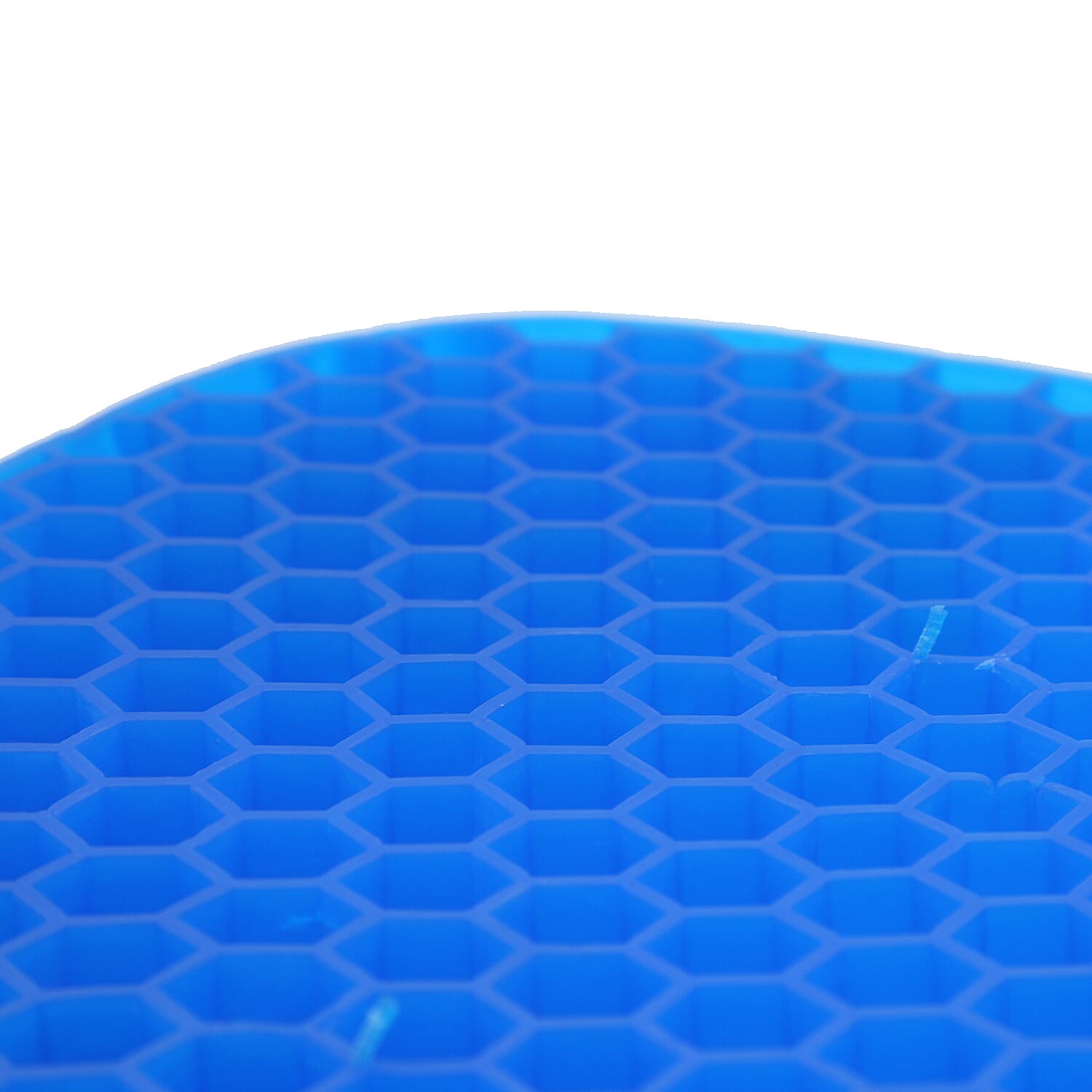 Egg Cushion Breathable Sitter Gel Flex Seat Honeycomb Design - Black Cover