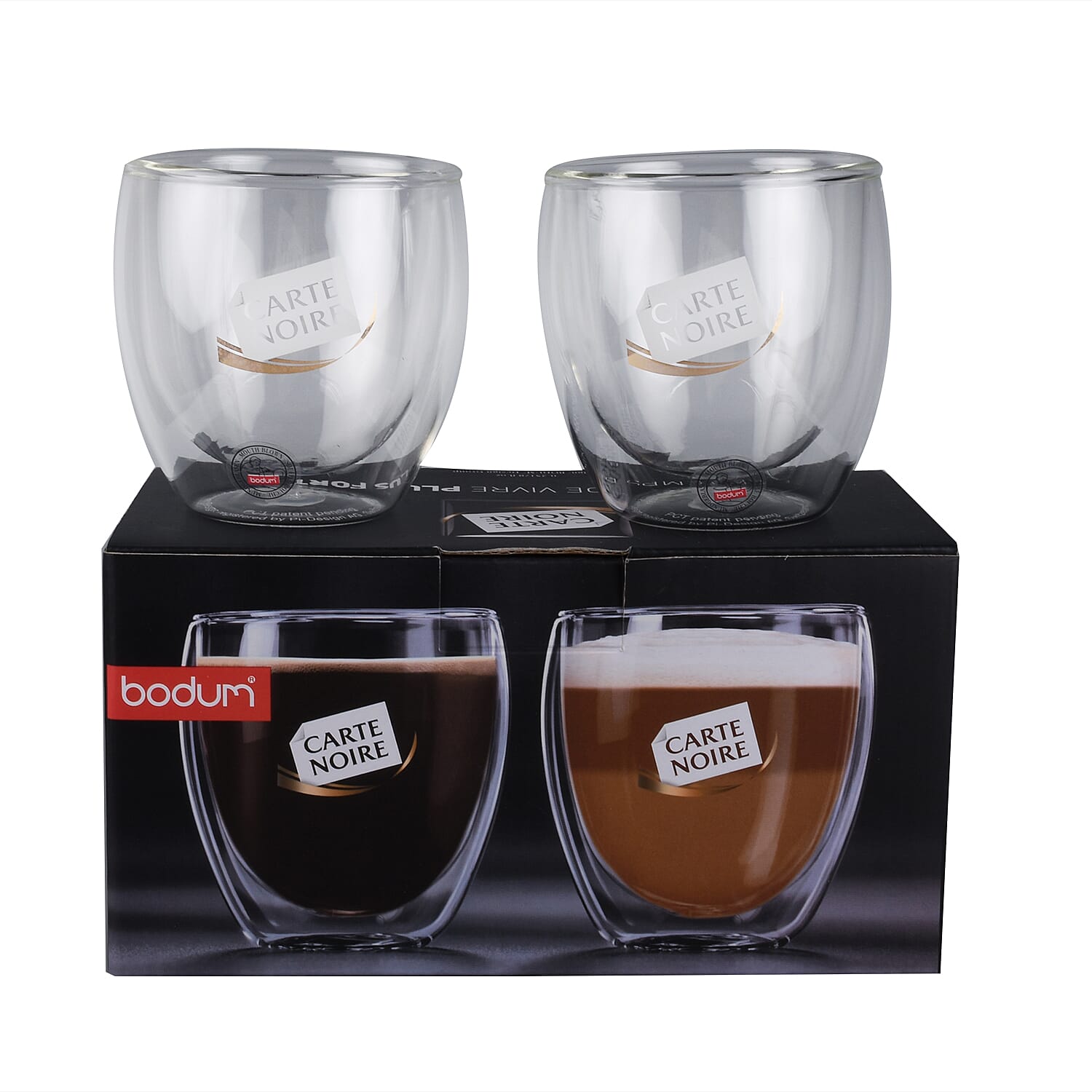 Bodum Carte Noire Coffee Cups - 8fl.oz (227ml)