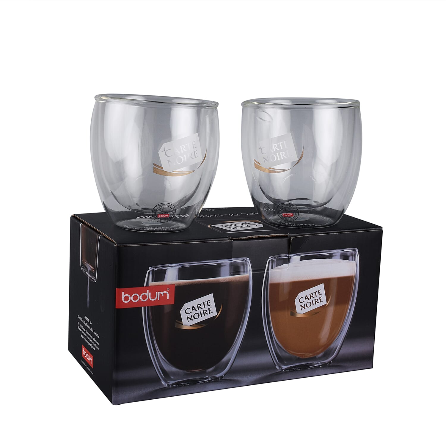 Bodum Carte Noire Coffee Cups - 8fl.oz (227ml)