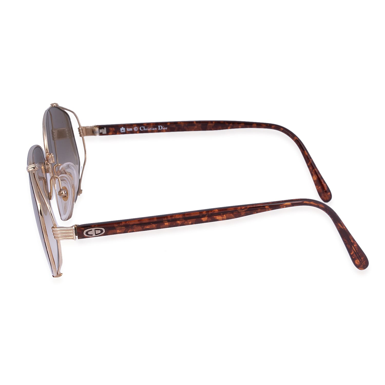 Christian Dior Vintage Sunglasses with Brown Gradient Lenses