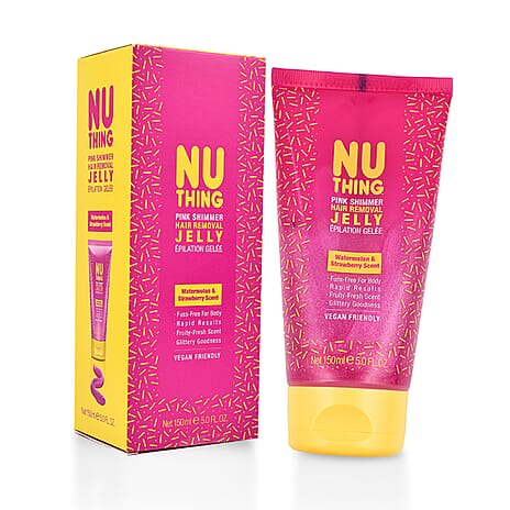 Nuthing- Pink Shimmer Hair Removal Jelly - 150ml - Watermelon