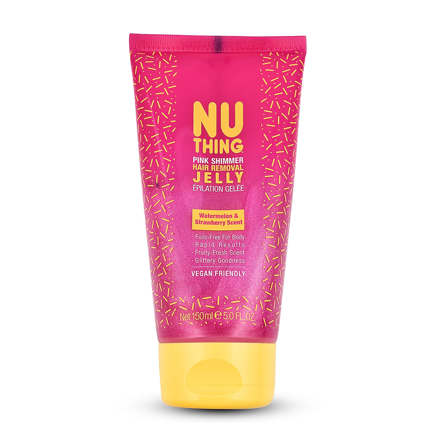Nuthing- Pink Shimmer Hair Removal Jelly - 150ml - Watermelon