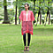 JOVIE Lace Kimono With Tassel Detailing - Pink