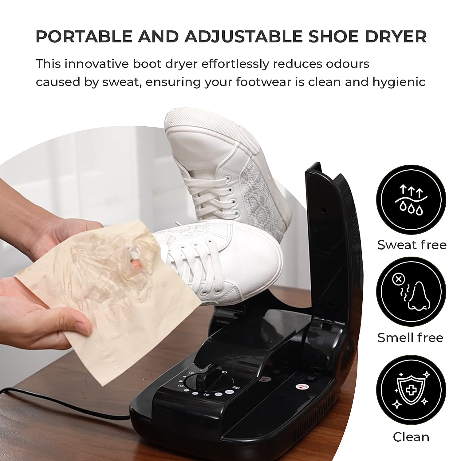 Homesmart - Foldable Electric Shoe Dryer