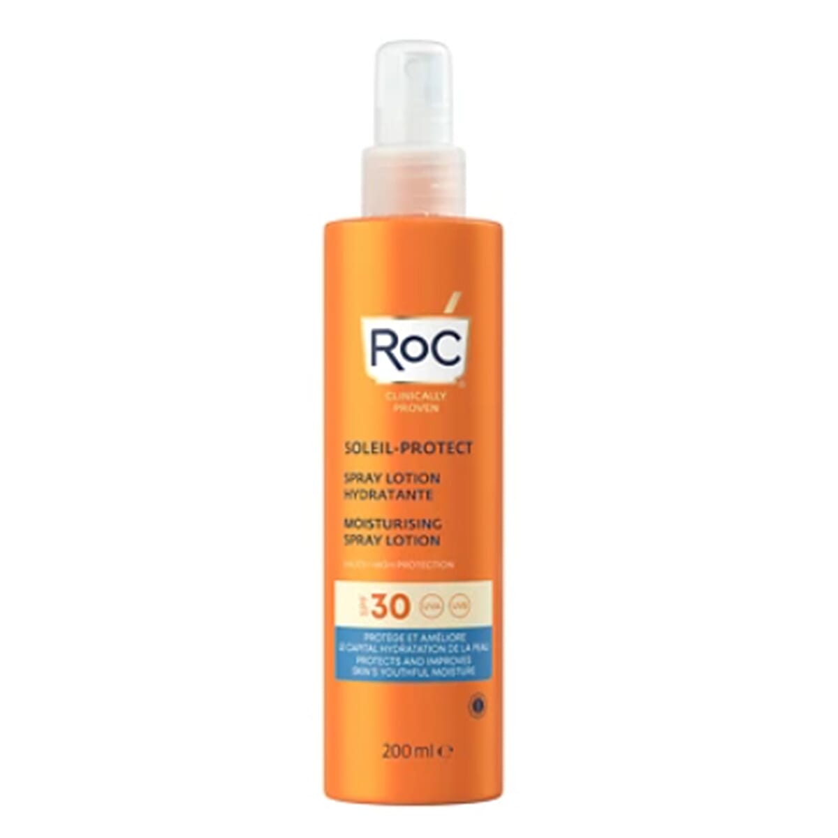 ROC: Spray Lotion SPF30 Sun Protect Moisturising - 200ml