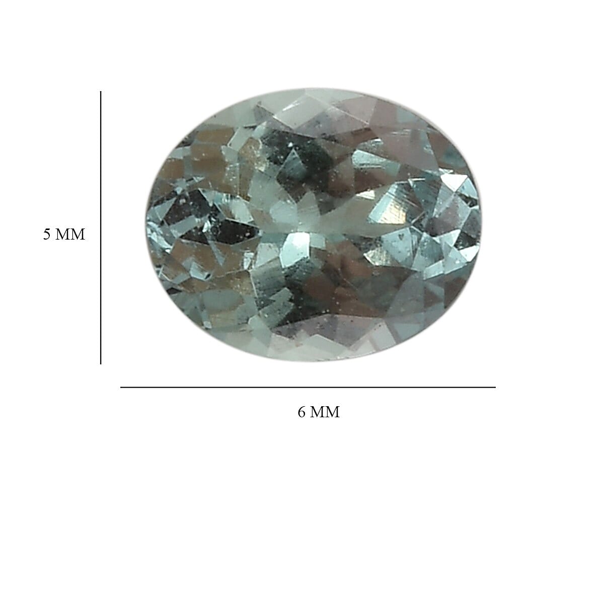 Alexandrite Oval 6x5mm