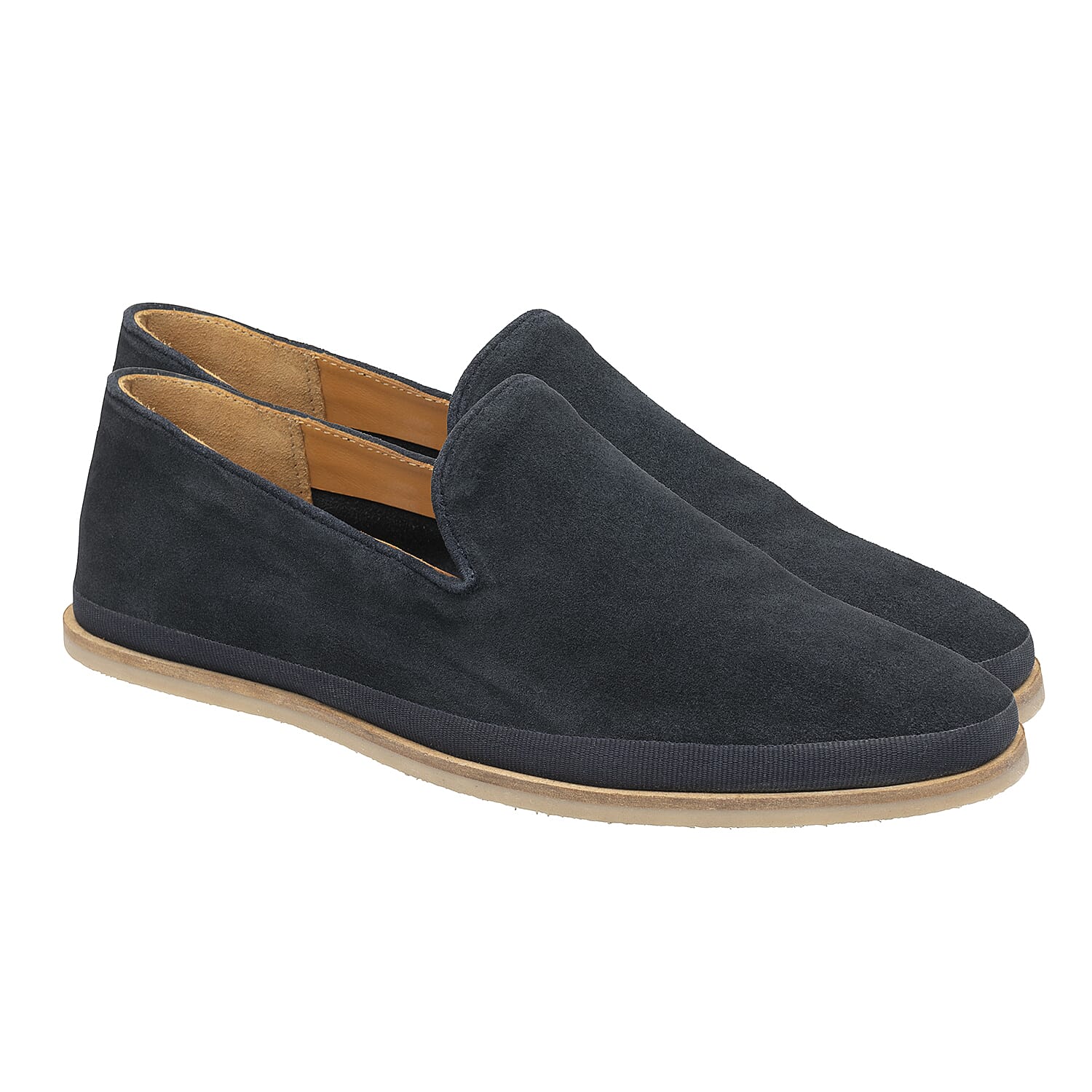 FRANK WRIGHT Tarn Suede Loafer (Size 7) - Navy