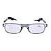 Loopies +1.50 Diopter Magnetic Reading Glasses in White Frame