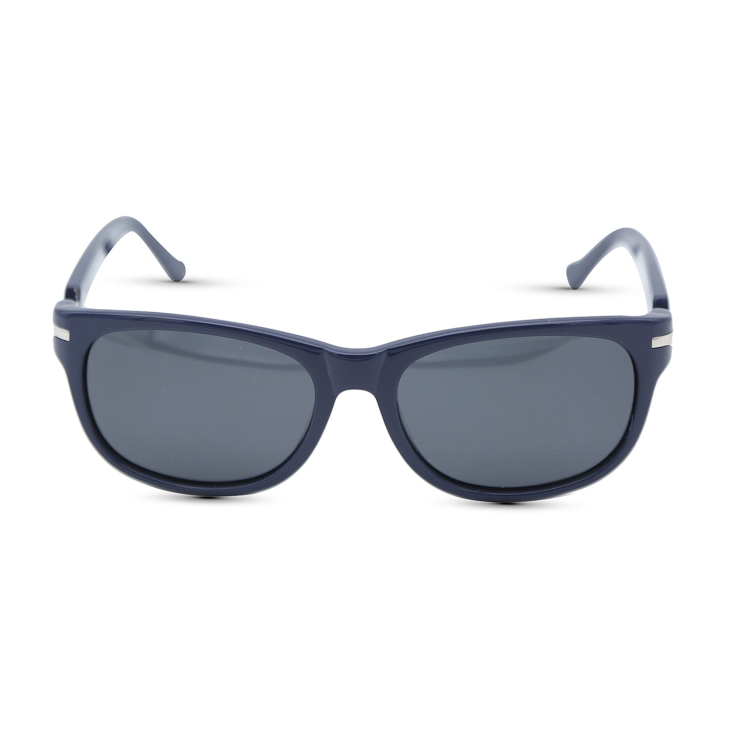 Loopies Wayfarer Polarised Folding Sunglasses in Dark Blue