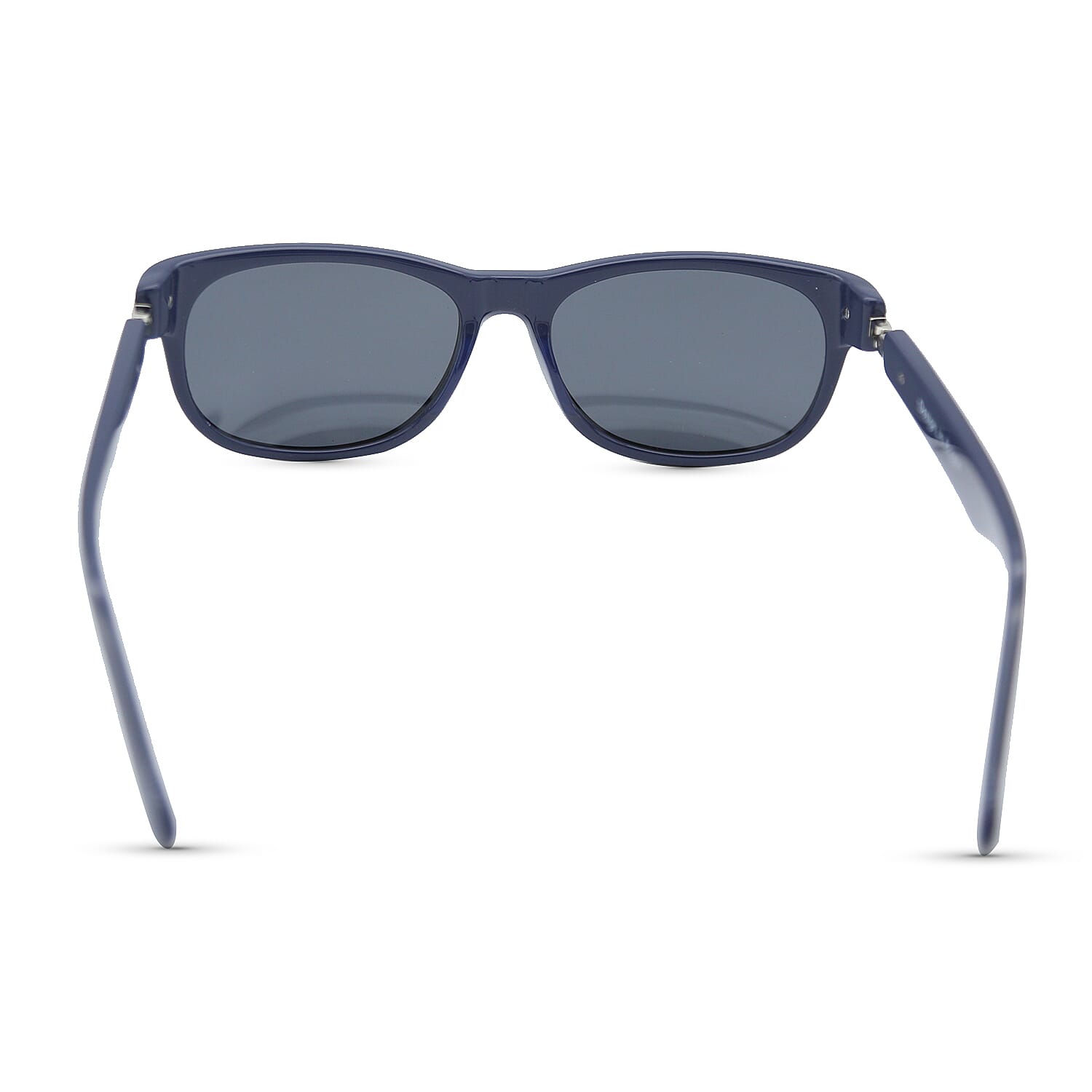 Loopies Wayfarer Polarised Folding Sunglasses in Dark Blue