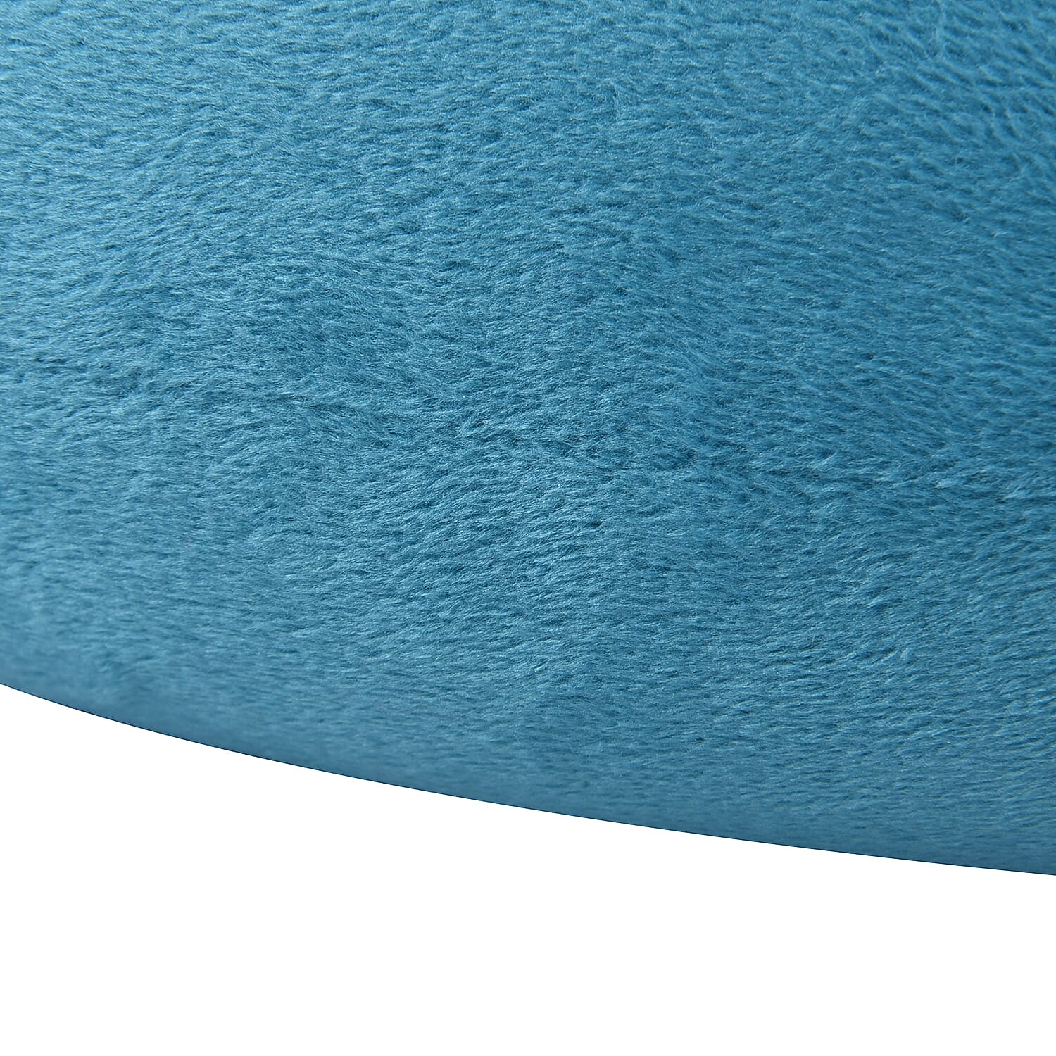 Stylish and Comfortable Memory Foam Ergonomic Neck Pillow with Snap Closure - Teal