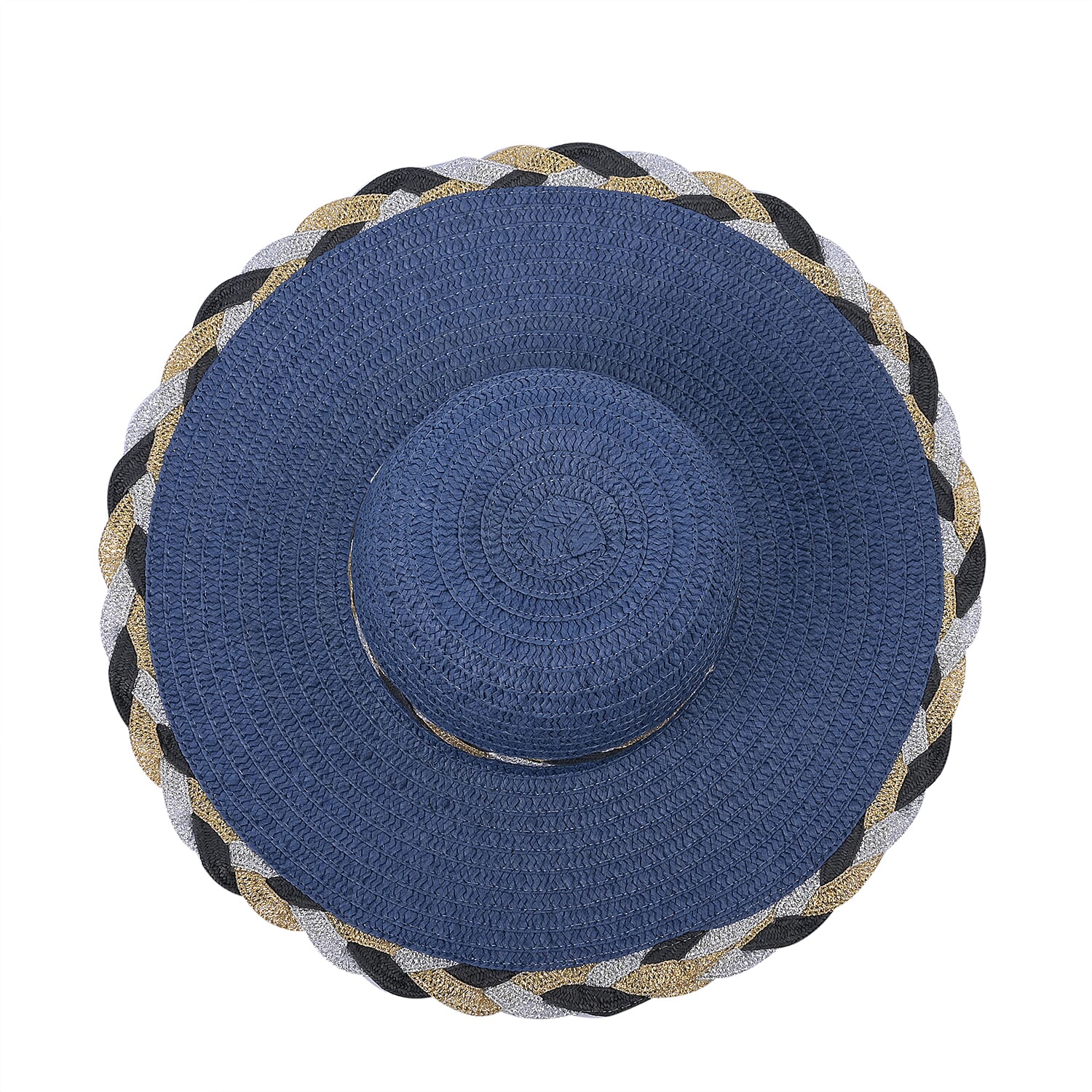 2 Piece Set - Handbag with Matching Hat Tote Bag - Beige and Khaki