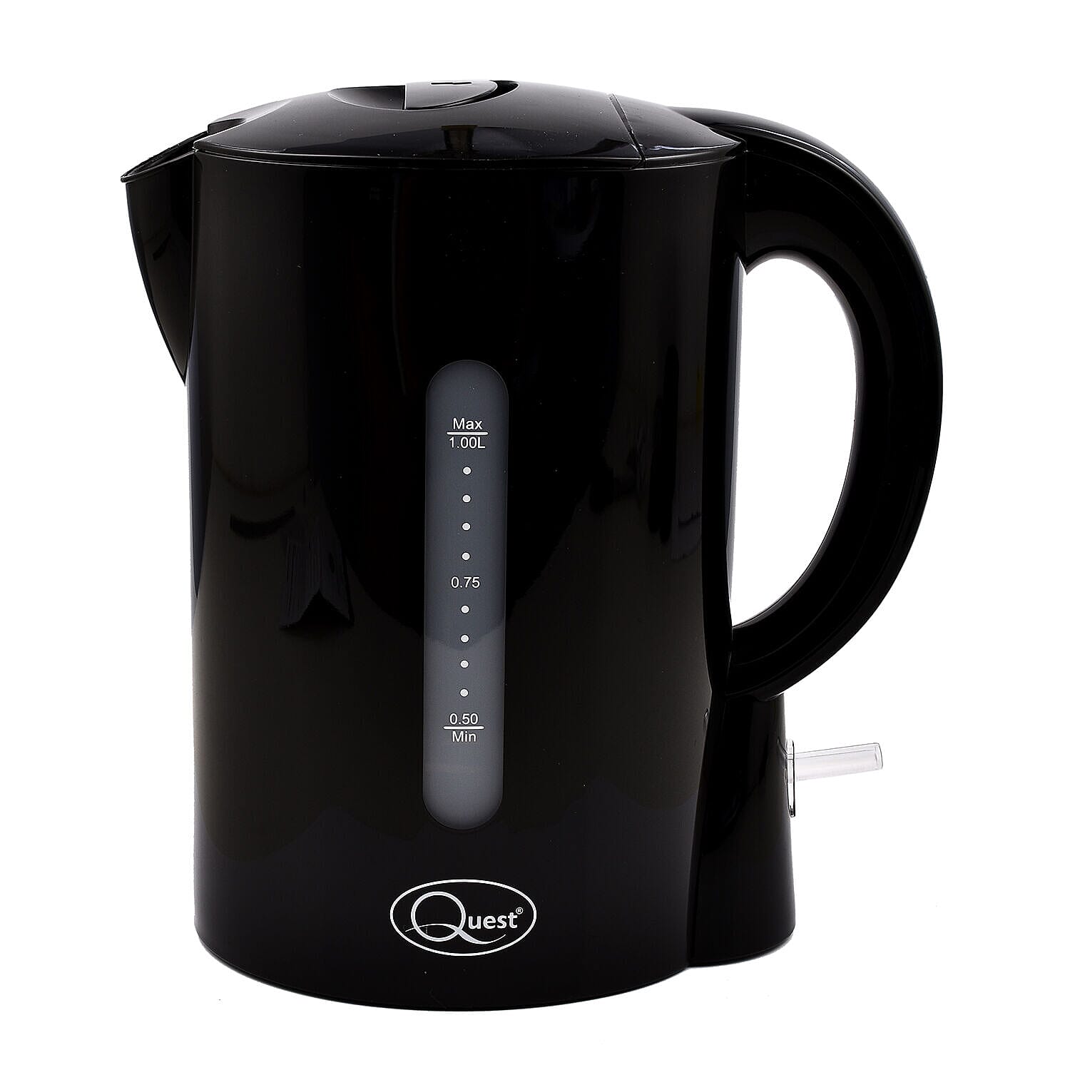 1L Jug Kettle (Size: 20x15cm, Cord L: 70cm) - Black