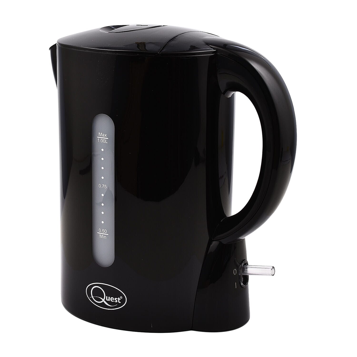 1L Jug Kettle (Size: 20x15cm, Cord L: 70cm) - Black