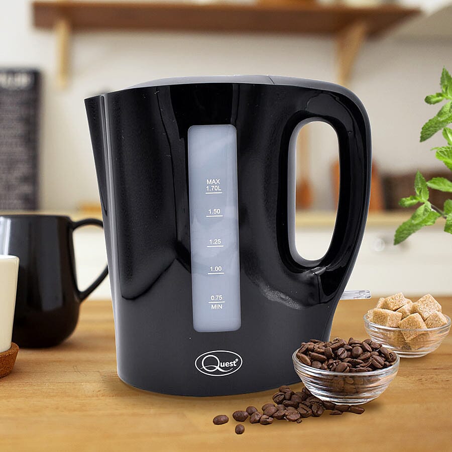 1.7L Jug Kettle (Size- 24x16cm, Cord L- 70cm) - Black