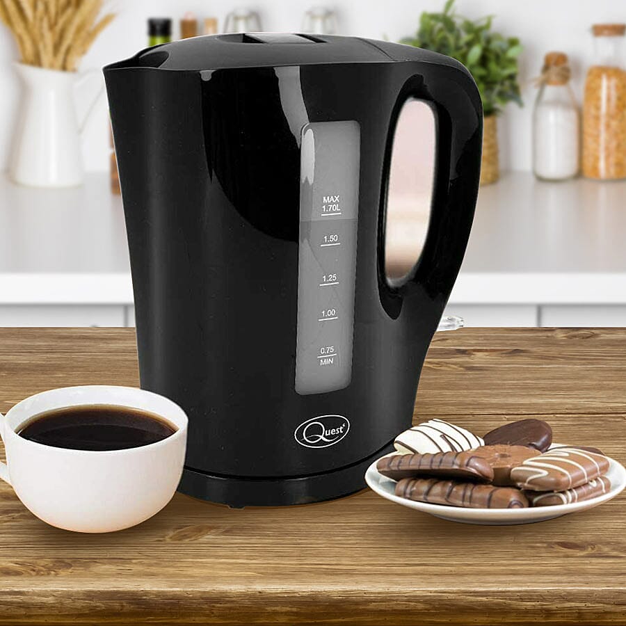 1.7L Jug Kettle (Size- 24x16cm, Cord L- 70cm) - Black