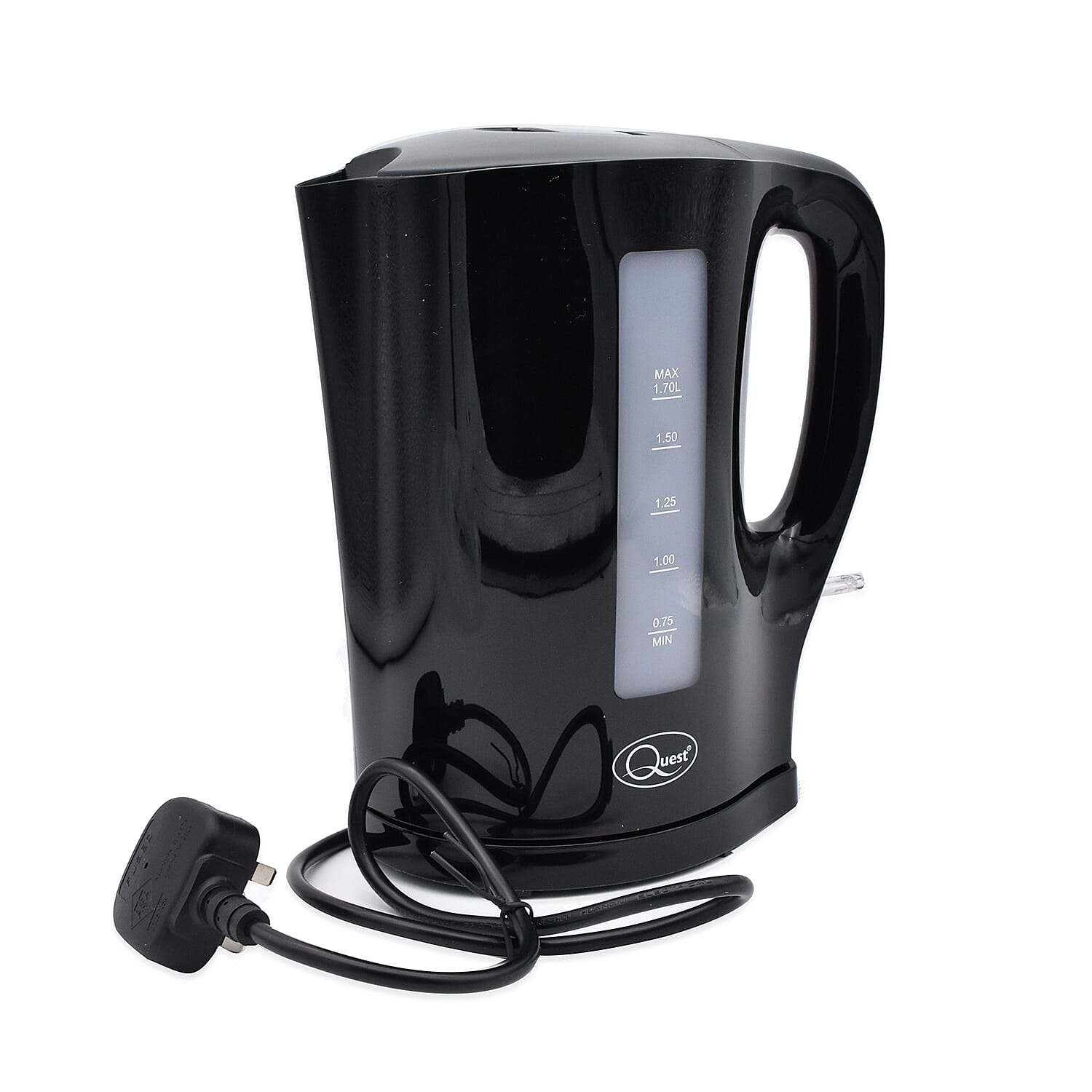 1.7L Jug Kettle (Size- 24x16cm, Cord L- 70cm) - Black