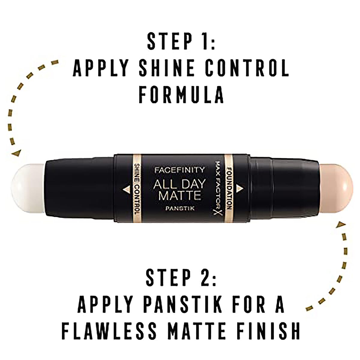 MaxFactor: Pan Stick Matte Foundation 11g - Warm Sand 70