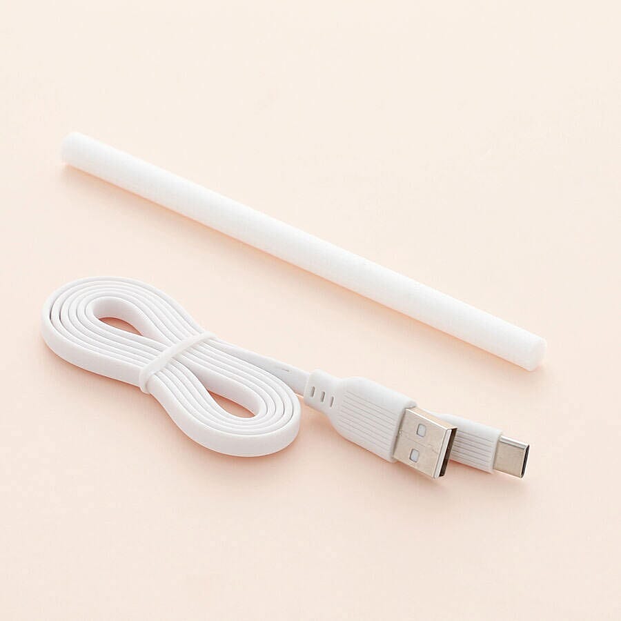 The Five Season - 90 Degree Adjustable Spray Direction, Humidifier with Jasmine Fragrance Oil and Night Light - Light Green