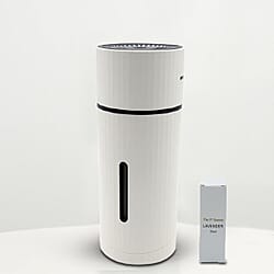 The Fifth Season - 90 Degree Adjustable Spray Direction, Humidifier with Lavender Fragrance Oil and Night Light - White