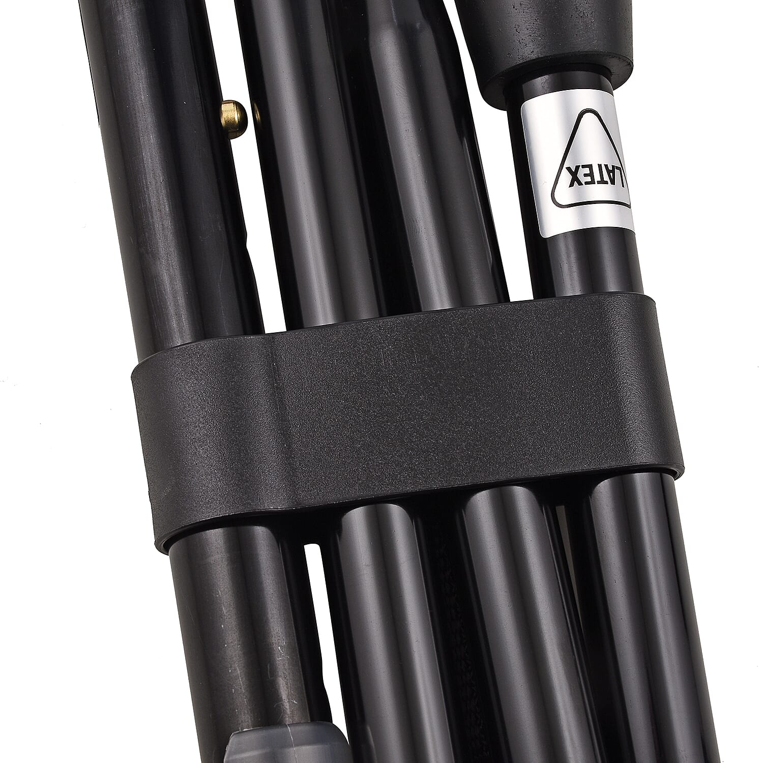 Homecraft Folding Coloured Walking Stick (Extendable 94cm) - Black