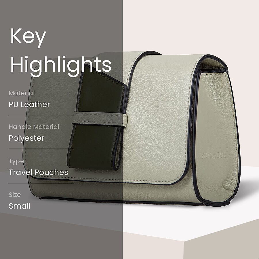 Bulaggi Collection Goldie Hippouch in Pastel Green