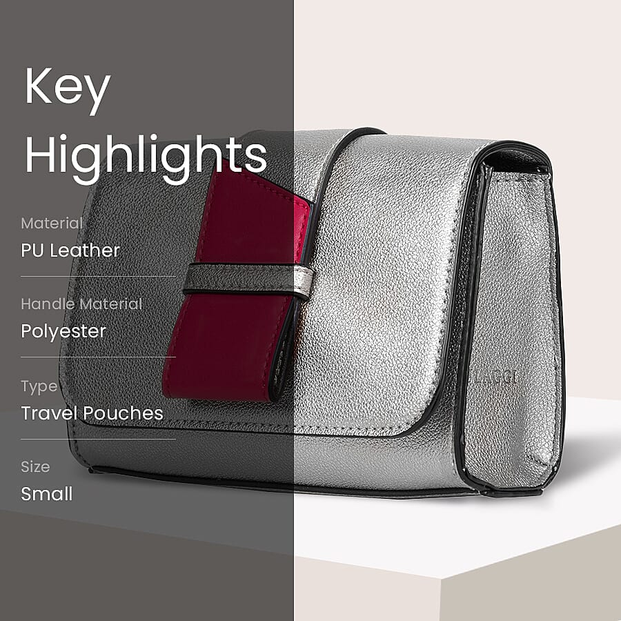 Bulaggi Collection Goldie Hippouch in Silver