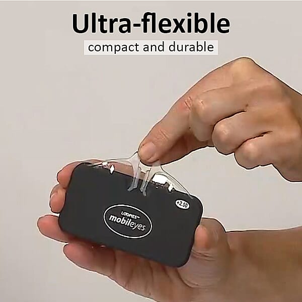 Loopies Mobileyes Pince Nez Ultra Thin and Light Reading Glasses -1.50