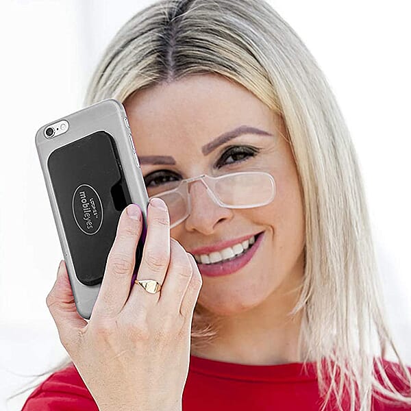 Loopies Mobileyes Pince Nez Ultra Thin and Light Reading Glasses - 2.50