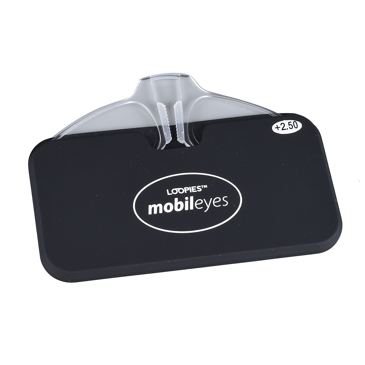 Loopies Mobileyes Pince Nez Ultra Thin and Light Reading Glasses - 2.50