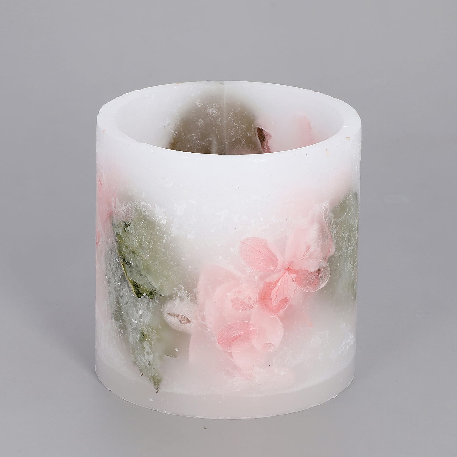 The 5th Season - Sunny Rose Almond Fragrance Candle Cup with 4 Small Candle