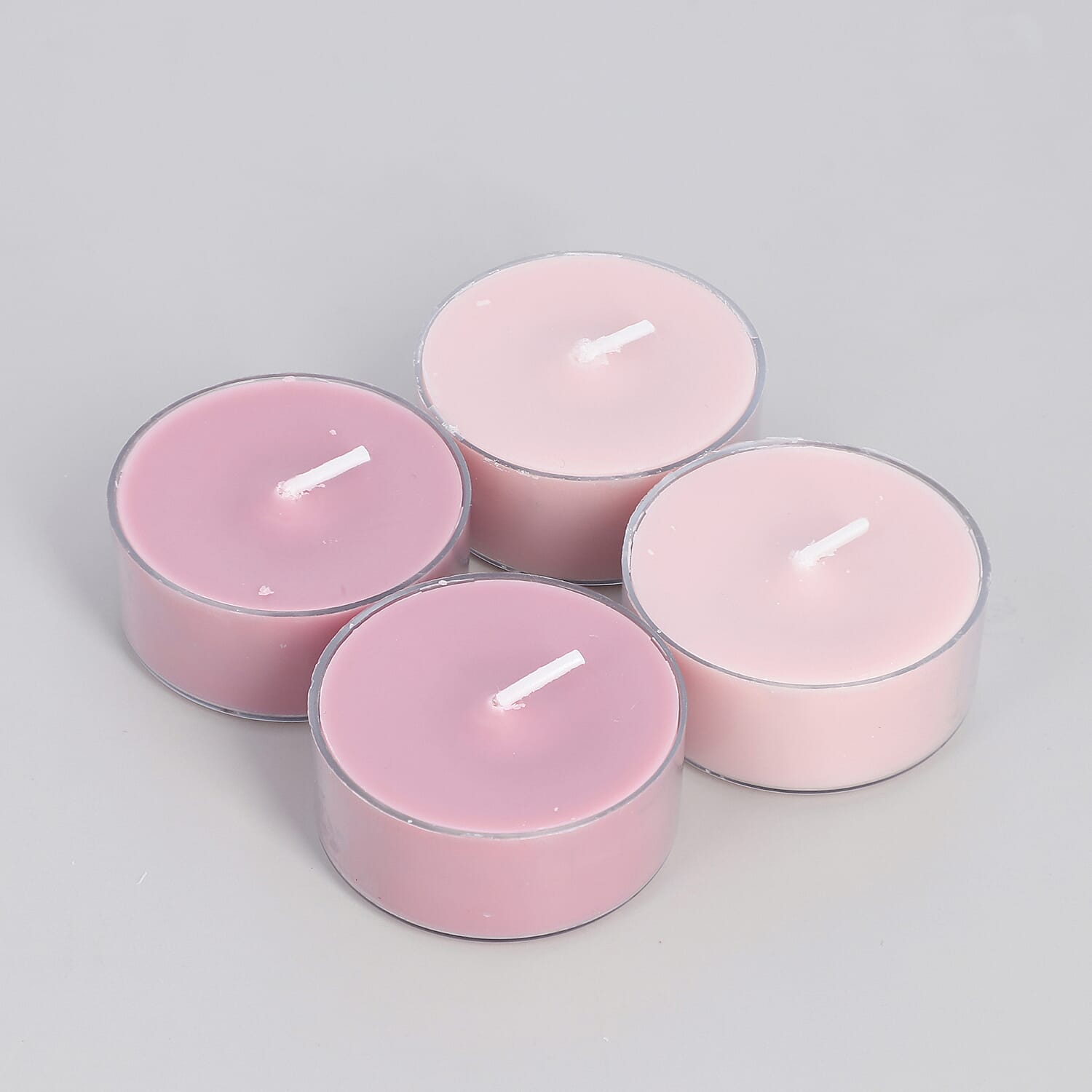 The 5th Season - Sunny Rose Almond Fragrance Candle Cup with 4 Small Candle