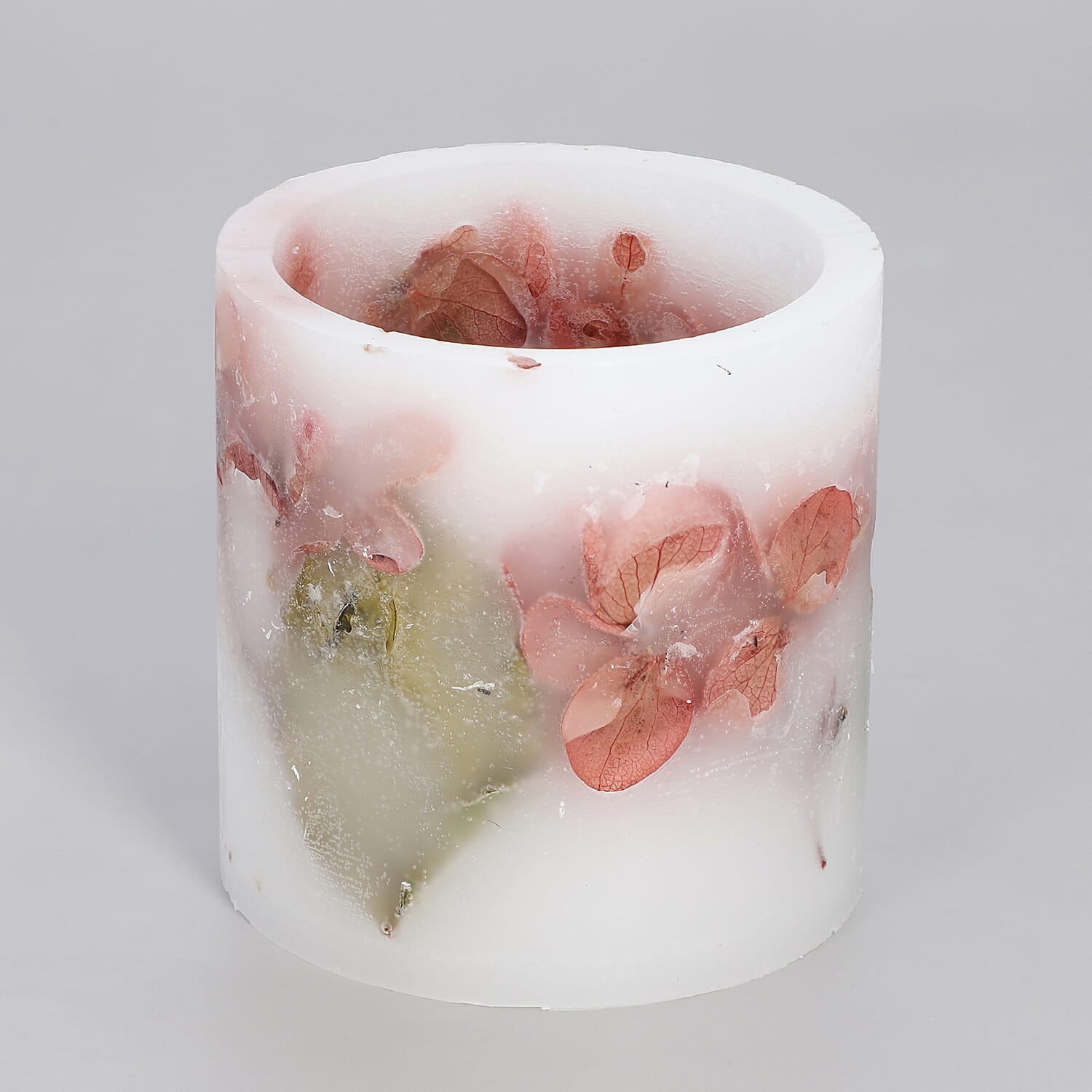 Close Out Deal Fruit Temptation Fragrance Candle Cup with 4 Small Candle - Green