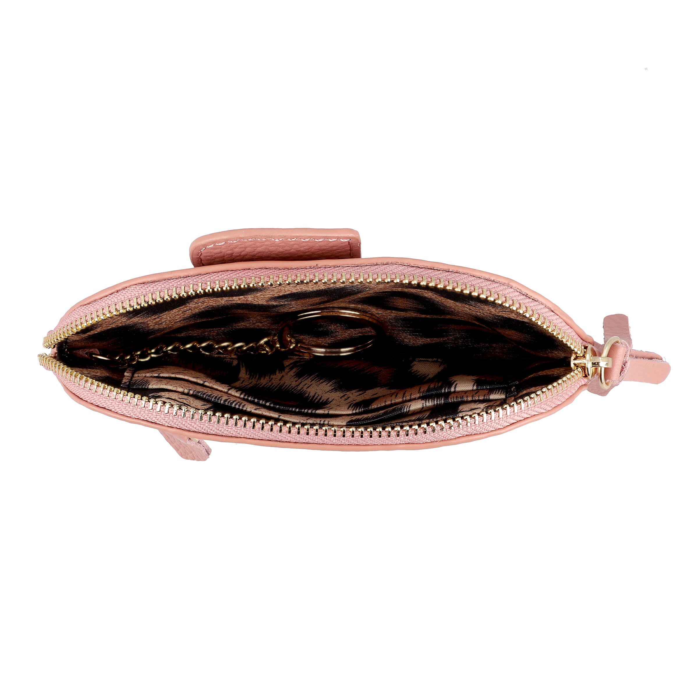 SENCILLEZ 100% Genuine Leather Elephant Shaped Wallet (Size 14x11cm) - Blue