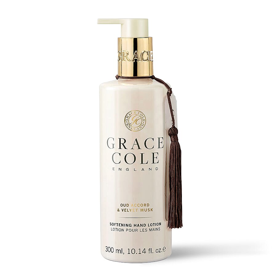 Grace Cole: Oud Accord & Velvet Musk Hand Lotion - 300ml