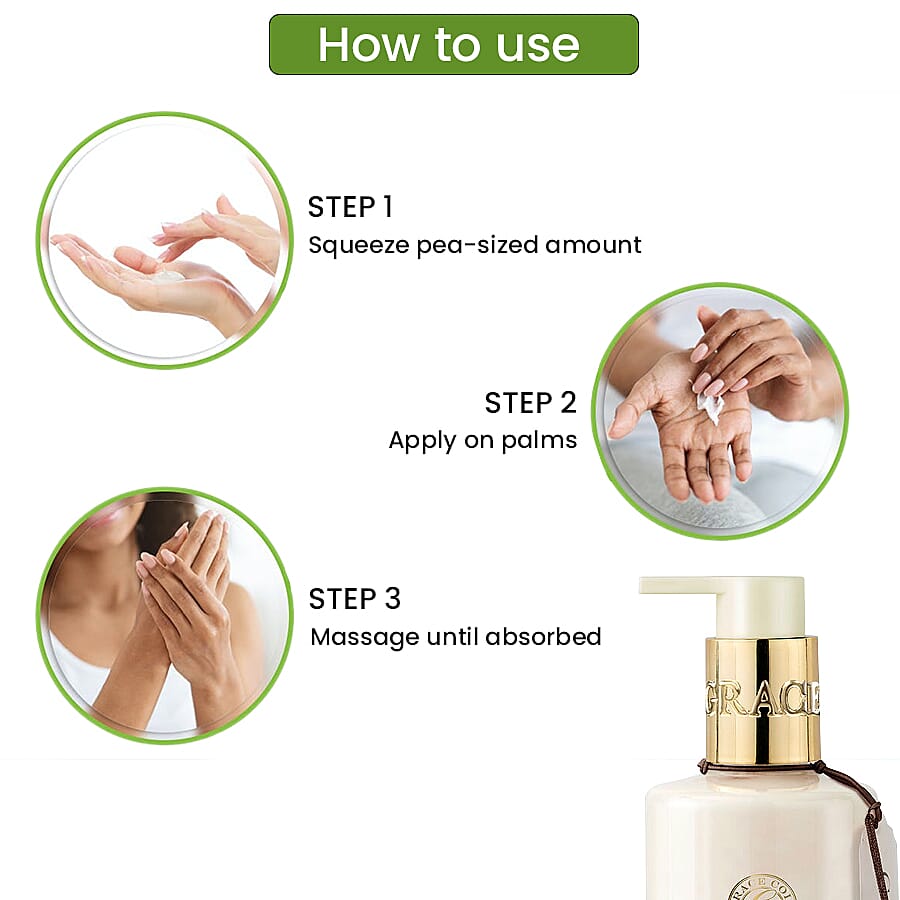 Grace Cole: Oud Accord & Velvet Musk Hand Lotion - 300ml