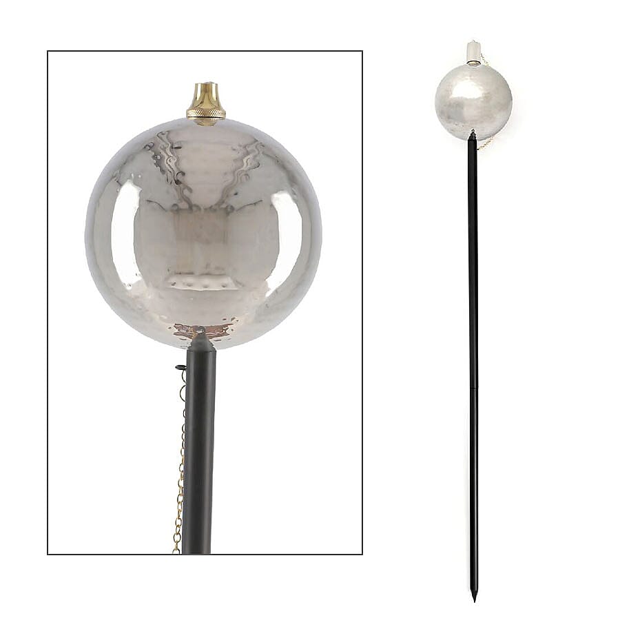 Fire Pit Stainless Steel Outdoor Garden Flame Torch (Size- Length 98 Cm,Diameter 48 Cm)