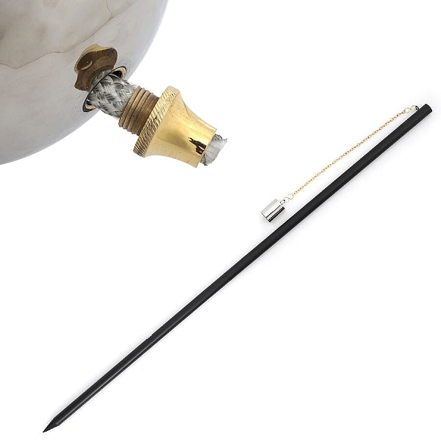 Fire Pit Stainless Steel Outdoor Garden Flame Torch (Size- Length 98 Cm,Diameter 48 Cm)