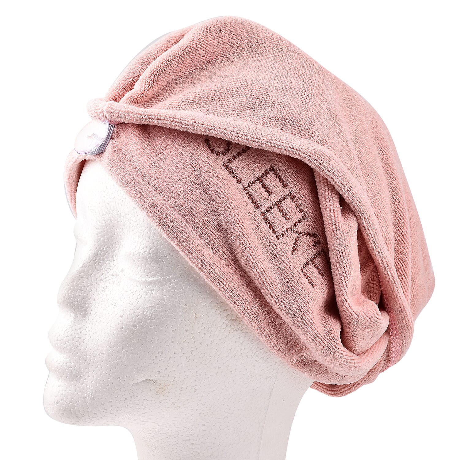 Sleeke Microfibre Hair Wrap (Size 62x25x10Cm) -  Baby Pink